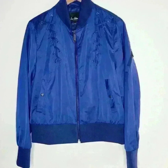 Sam Edelman Lace Detail Jacket
Cadet Blue Cropped jacket L 90's - Picture 3 of 9